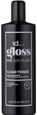 ID Hair Gloss Clear Toner Conditioning Hair Colour 500ml
