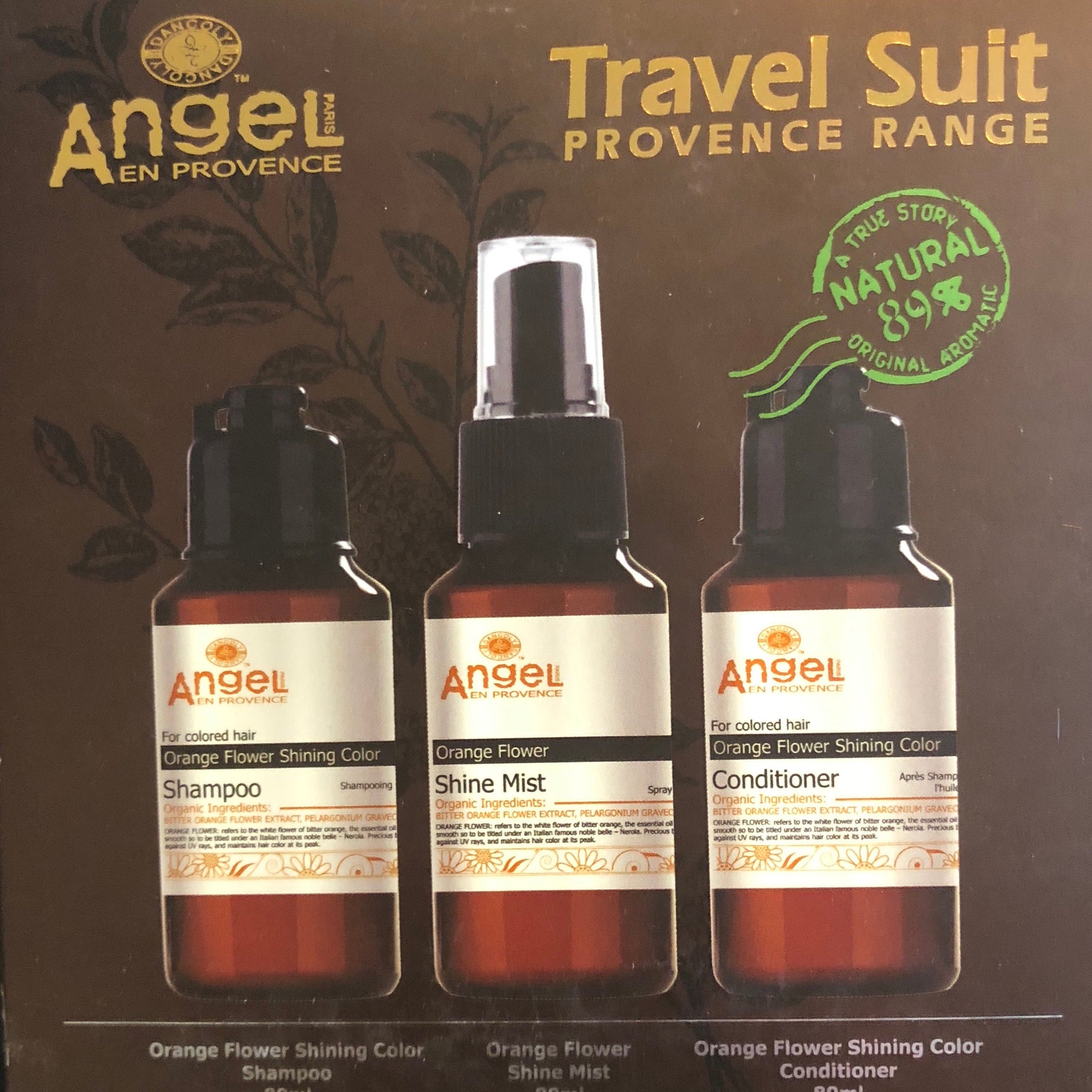 Angel Travel Suit Orange Flower