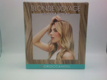 Moroccanoil Blonde Voyage Lighten & Tone Kit